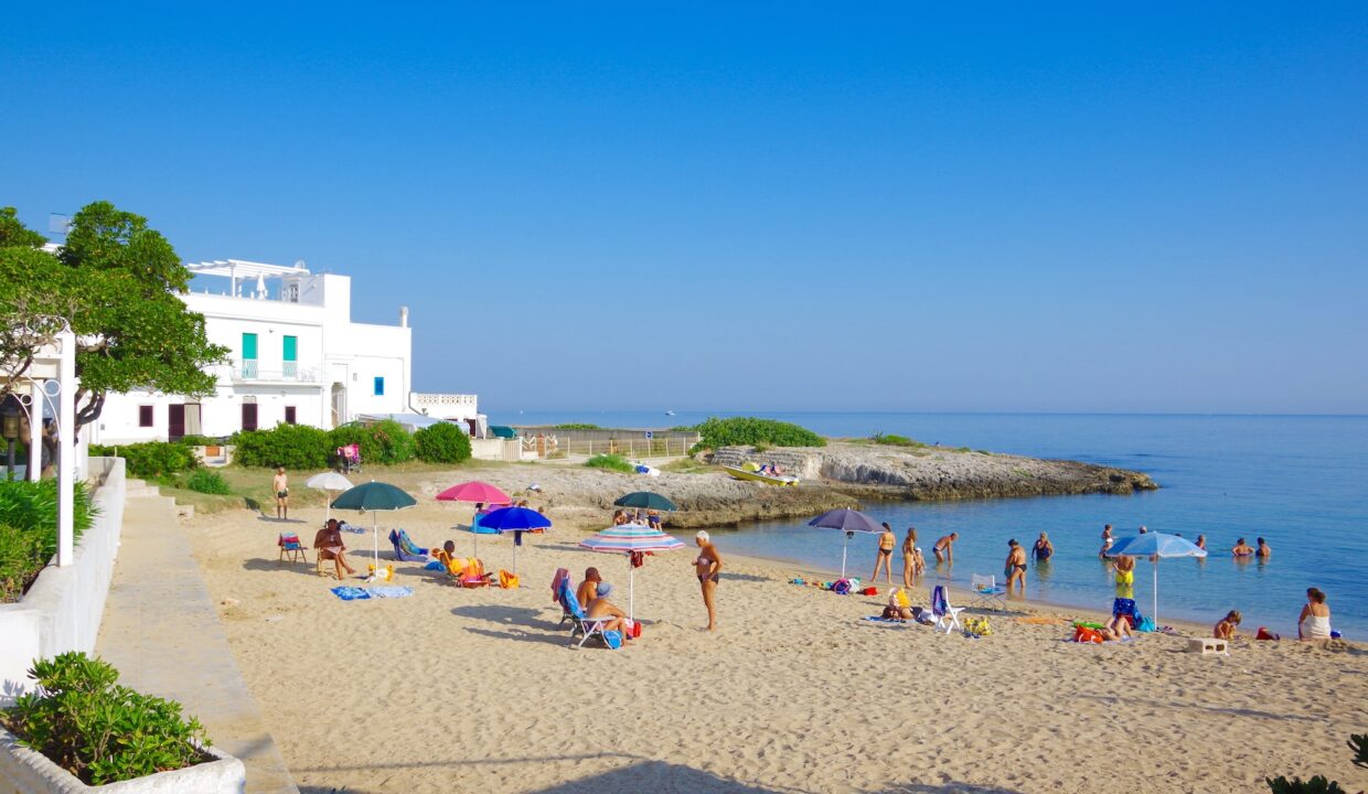 25 - Casa Mare Sole - Sandstrandbucht vor dem Haus