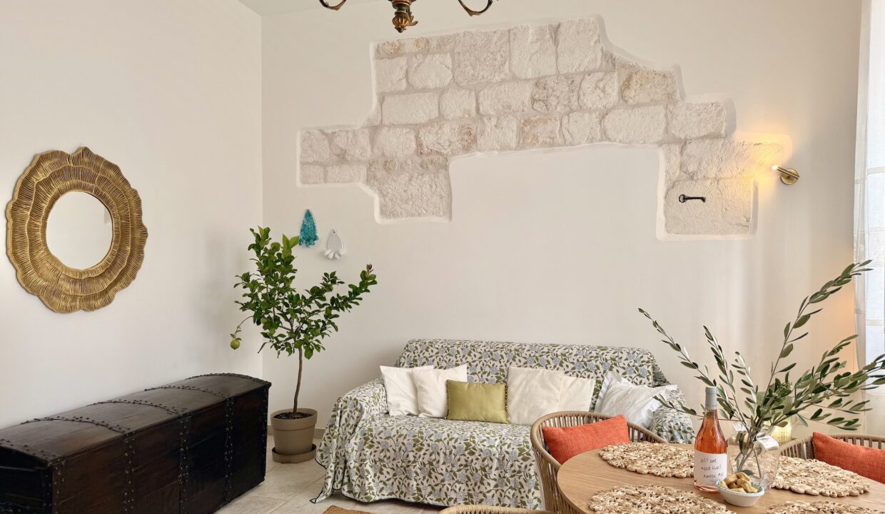 Living con un nuovo look e divano letto estraibile